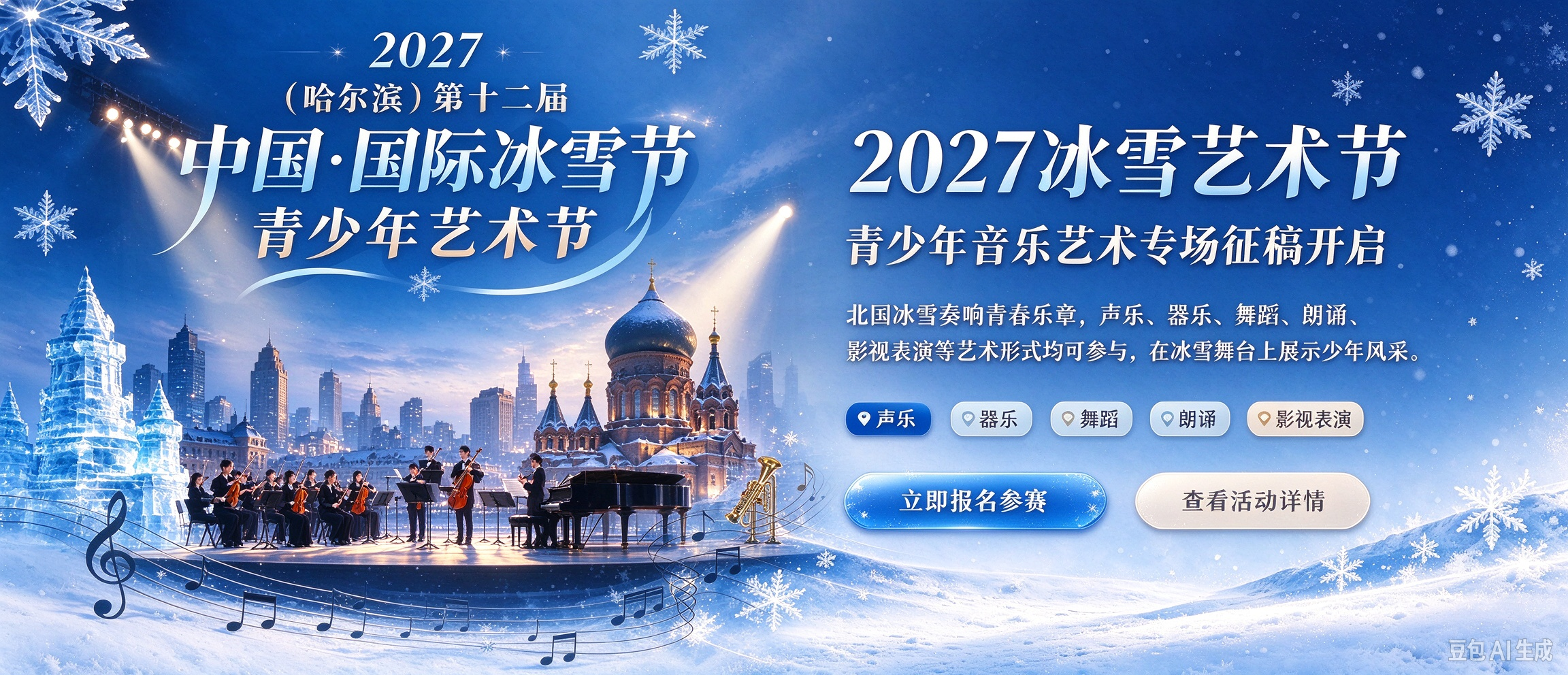 第十二届中国·国际冰雪节青少年艺术节